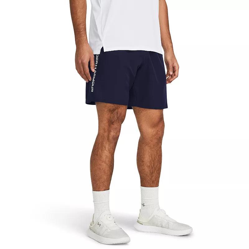 Big & Tall Under Armour Woven Wordmark Shorts, Mens Product Image