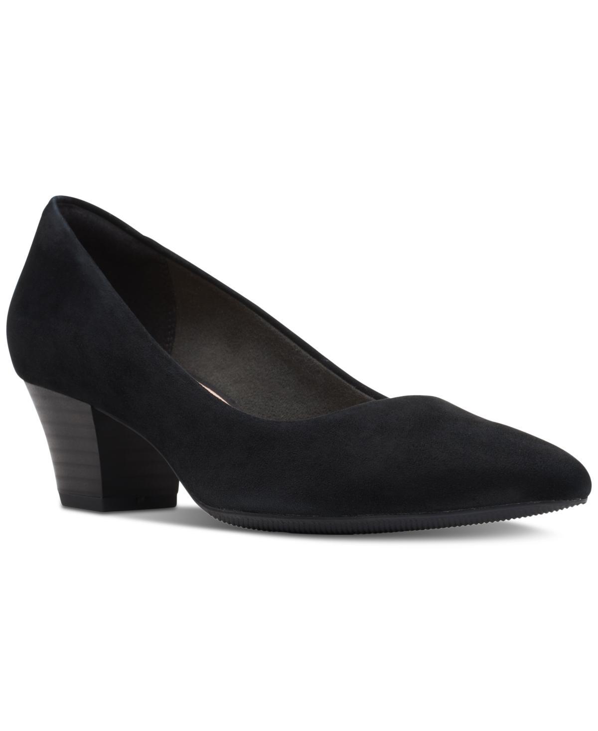 Clarks Teresa Step Womens Leather Pumps Product Image