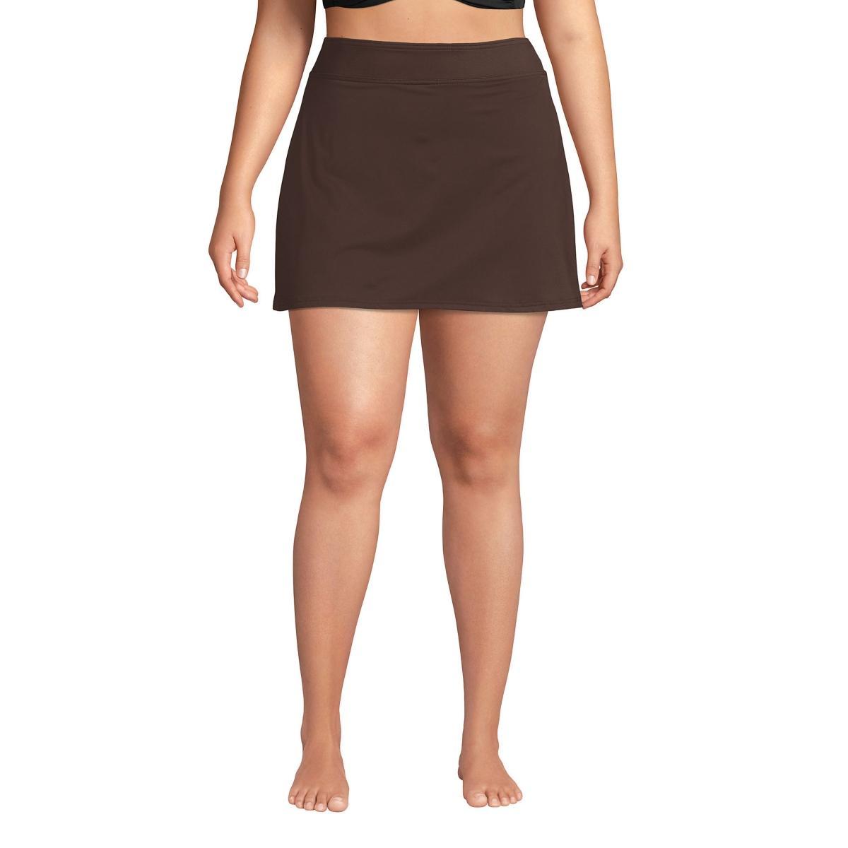 Lands End Womens Tummy Control Swim Skirt Swim Bottoms Product Image