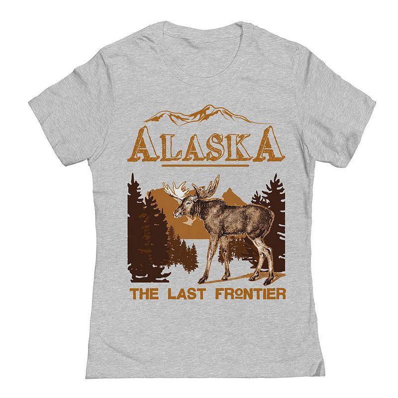 Juniors Alaska Frontier Womens Graphic Tee, Girls Product Image