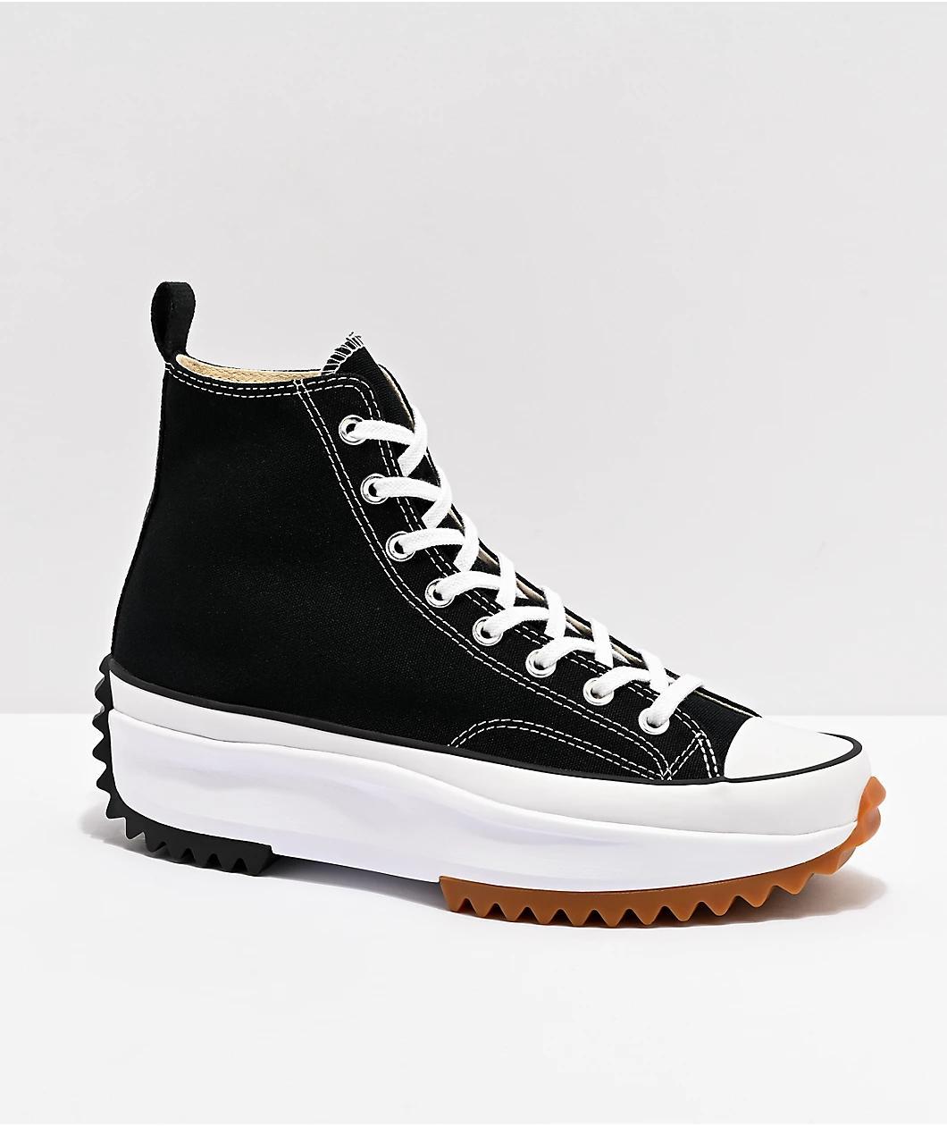 Converse Run Star Hike Black High Top Shoes Product Image