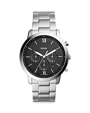 Fossil Neutra Chronograph Black Leather Watch Product Image