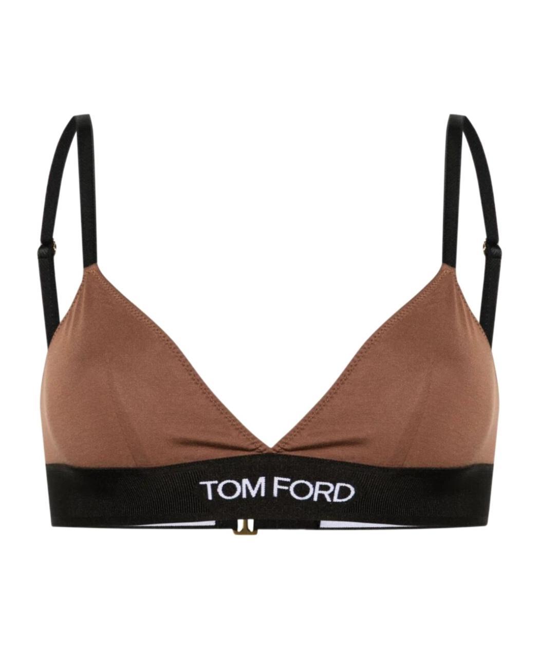 TOM FORD Triangular Bra In Brown Product Image