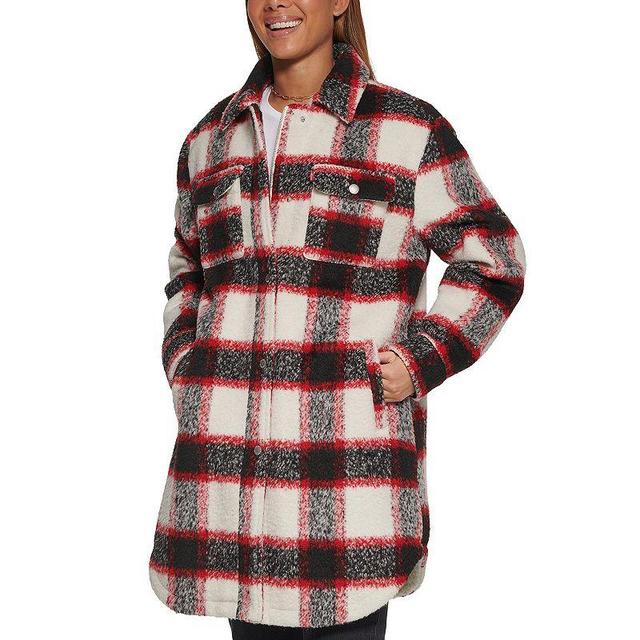 Womens Levis Long Plaid Shacket Product Image