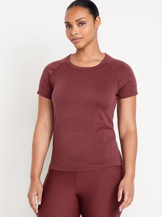 Fitted Seamless T-Shirt Product Image