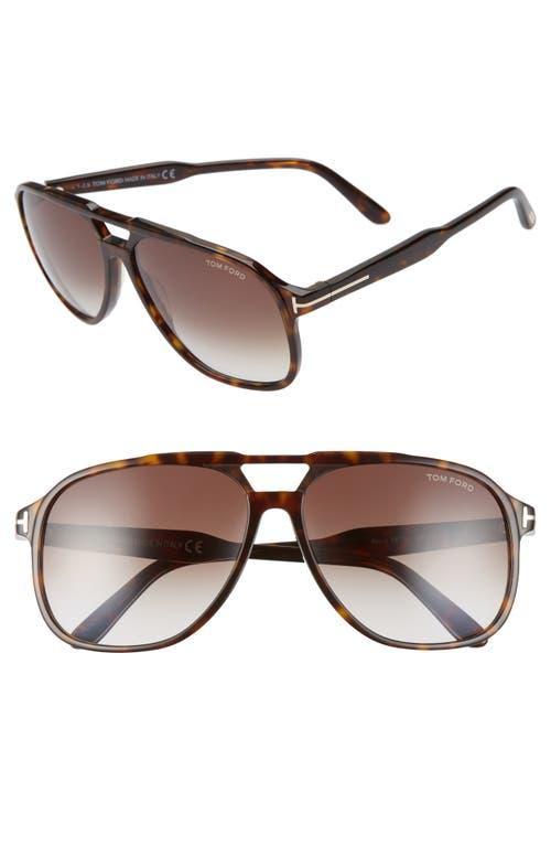 TOM FORD Raoul 62mm Gradient Navigator Sunglasses Product Image