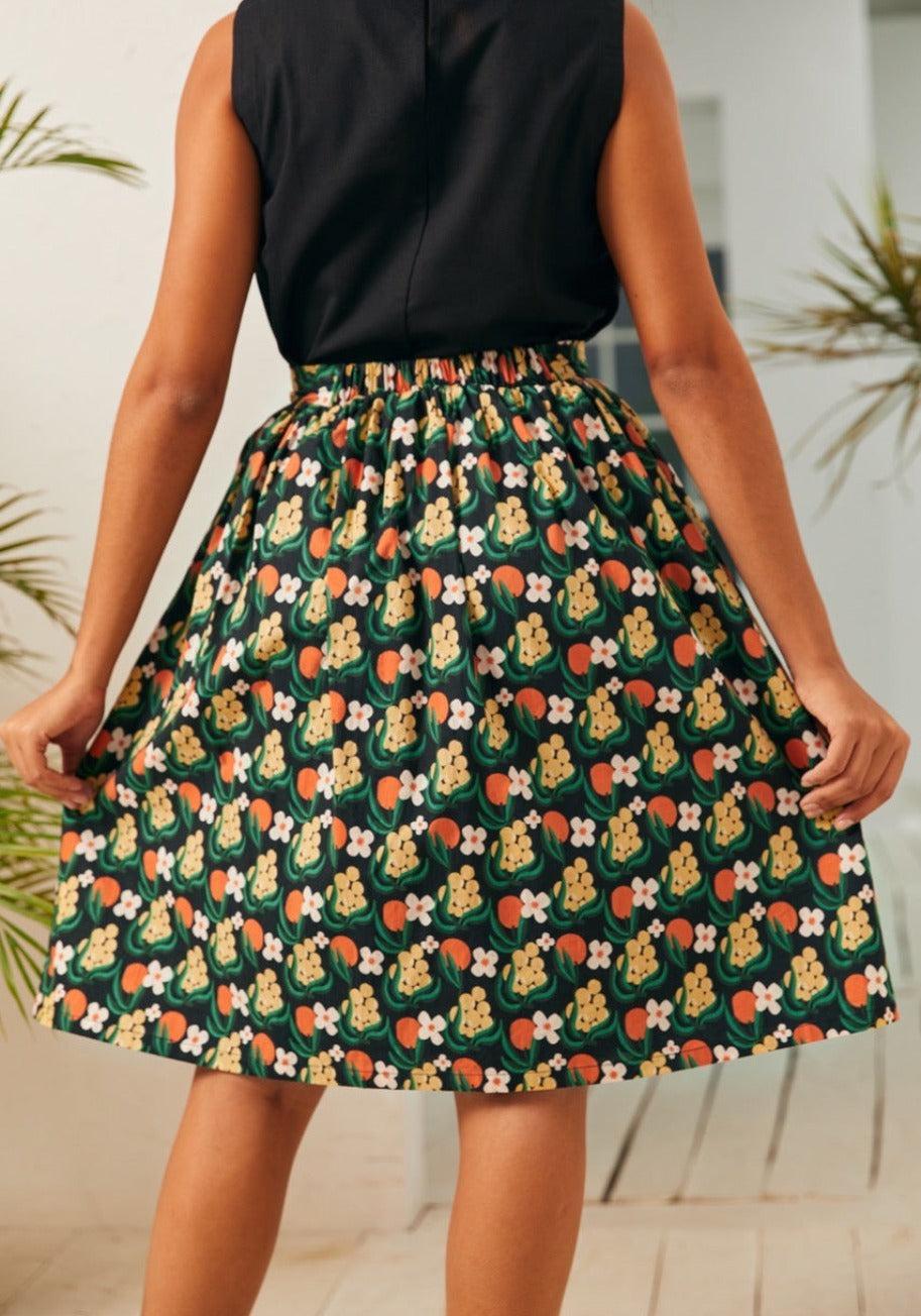 Ocean Breeze Midi Skirt Product Image