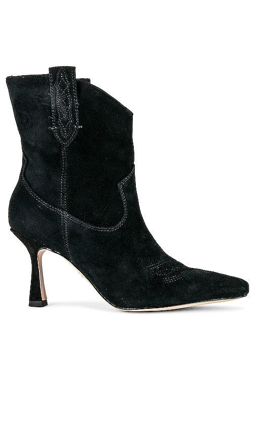 Sam Edelman Womens Moe Pointed-Toe Pull-On Western Boots Product Image