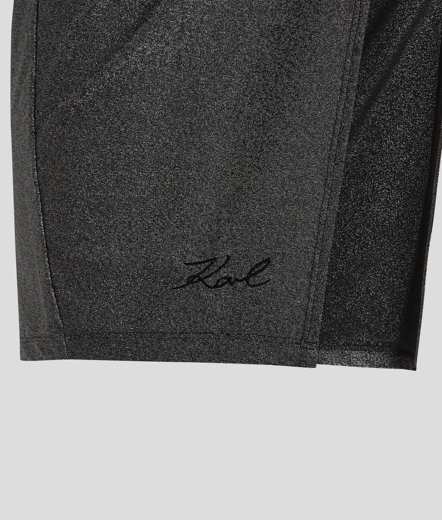 KARL SIGNATURE METALLIC BEACH SKIRT Product Image