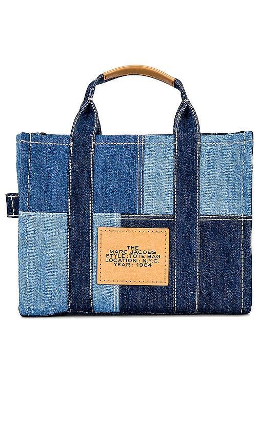 Marc Jacobs The Denim Medium Tote Bag in Black - Black. Size all. Product Image