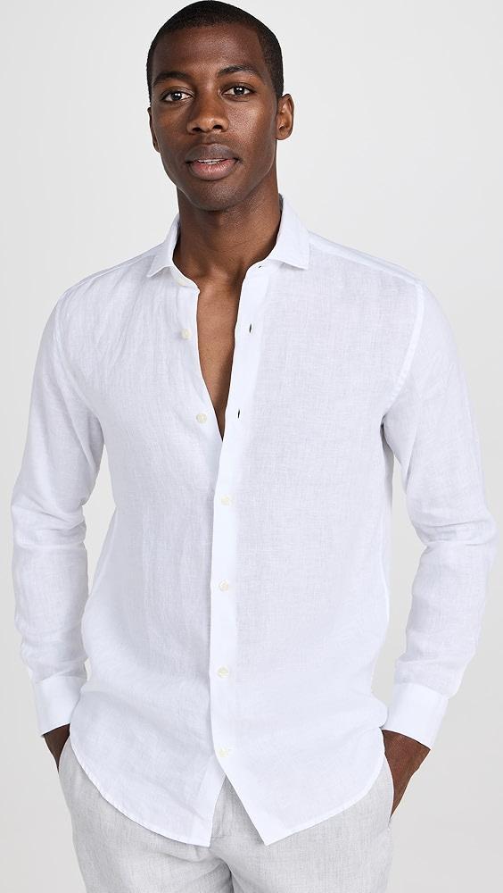 Frescobol Carioca Antonio Linen Shirt | Shopbop Product Image