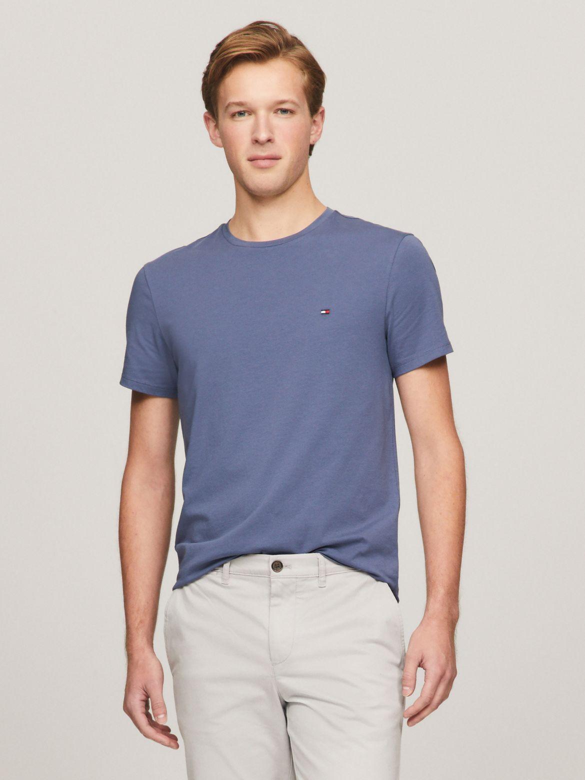 Tommy Hilfiger Men's Solid Slim Fit T-Shirt Product Image