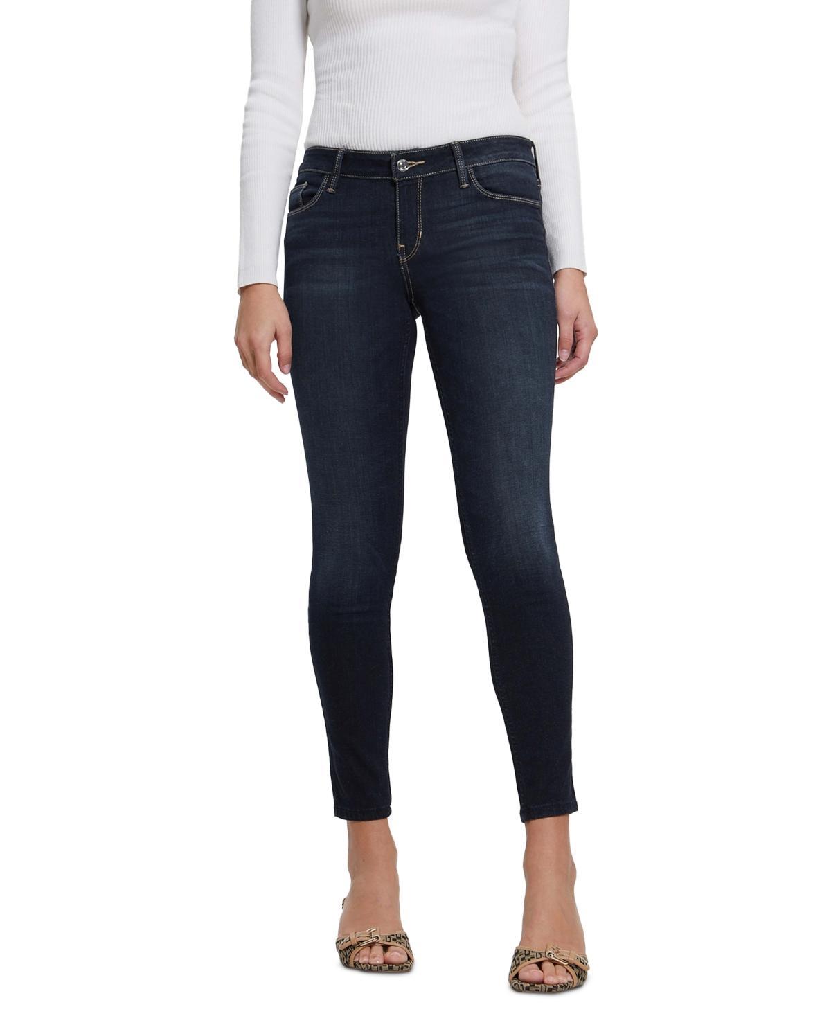 Guess Womens Low-Rise Power Skinny Jeans Product Image