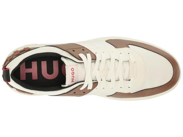 HUGO Kilian Mix Material Tennis Sneaker (Open ) Men's Shoes Product Image