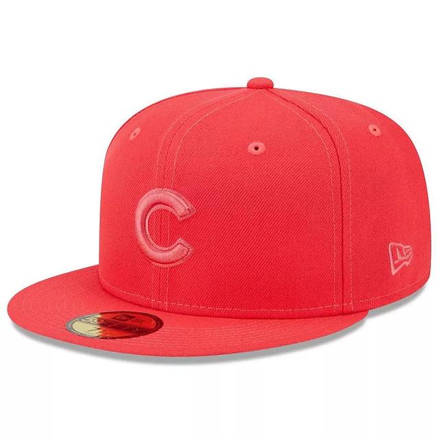 Mens New Era Chicago Cubs 2023 Spring Color Basic 59FIFTY Fitted Hat Product Image