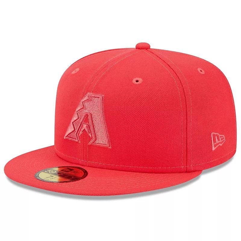 Mens New Era Red Arizona Diamondbacks 2023 Spring Color Basic 59FIFTY Fitted Hat Product Image