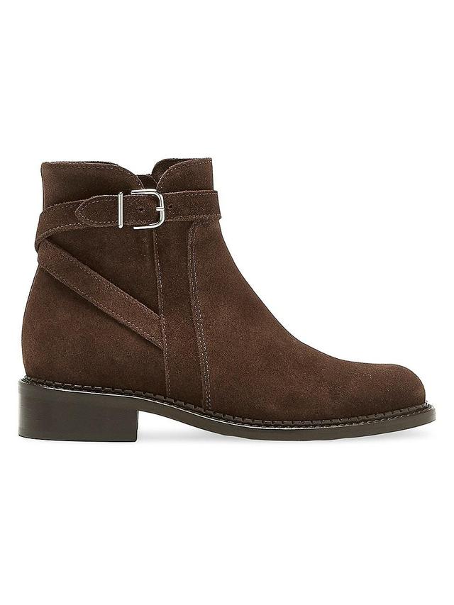 Womens Sarah 30MM Suede Ankle Boots Product Image