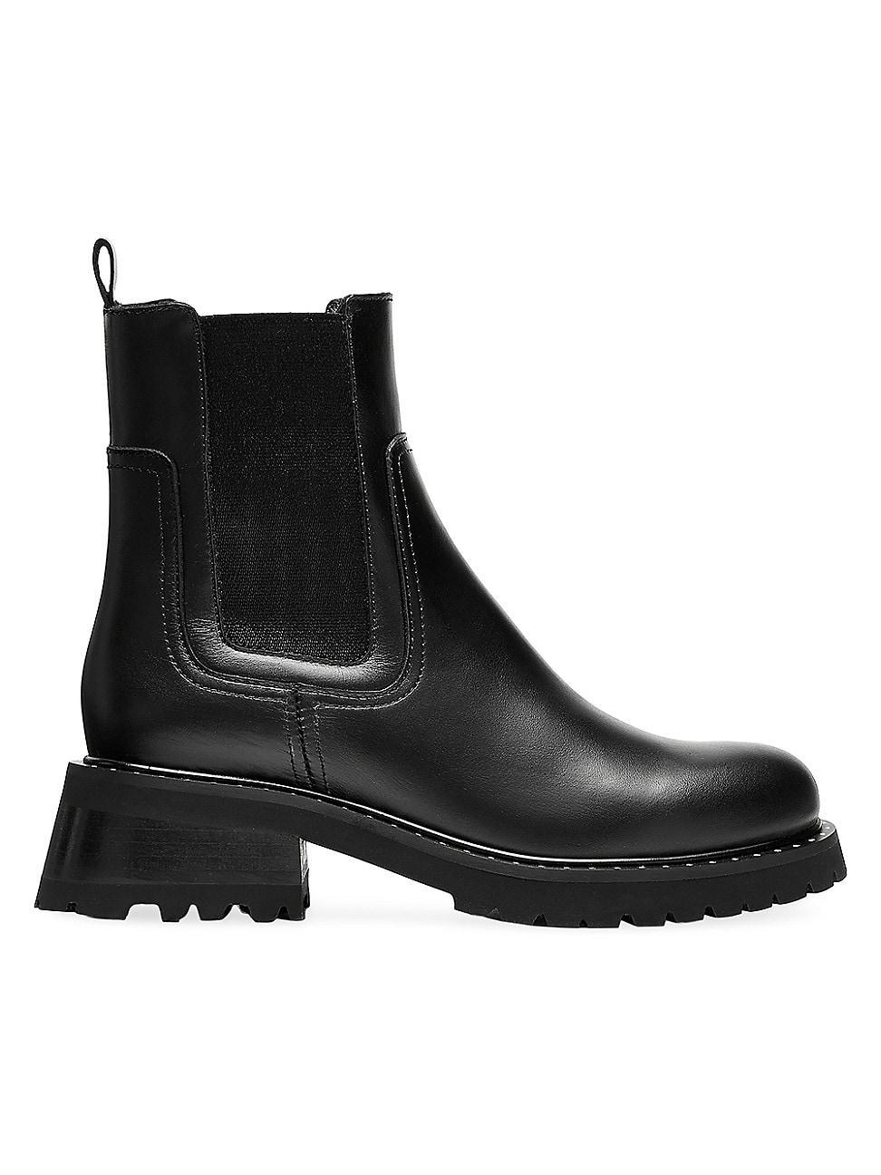 Womens Cedar Waterproof Leather Chelsea Boots Product Image