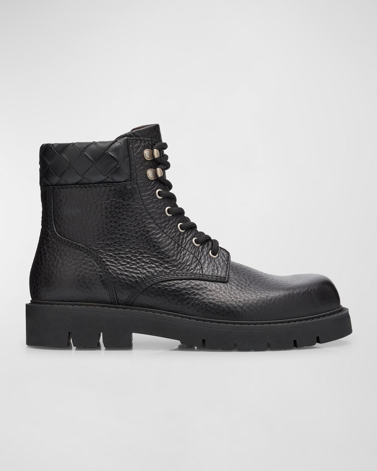 Men's Haddock Leather Lace-Up Ankle Boots product image