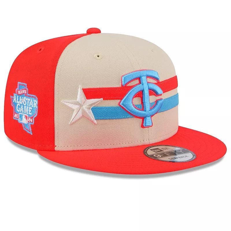 Mens New Era Cream Minnesota Twins 2024 MLB All-Star Game 9FIFTY Snapback Hat Product Image