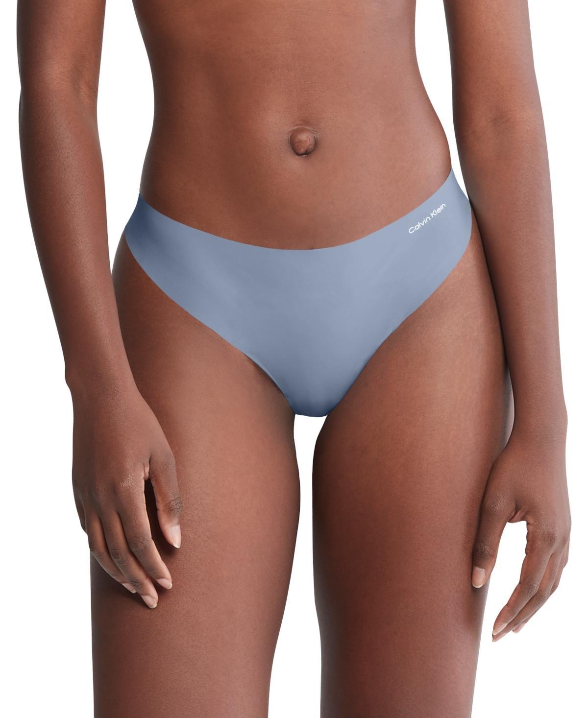 Calvin Klein Womens Invisibles Thong Underwear D3428 Product Image