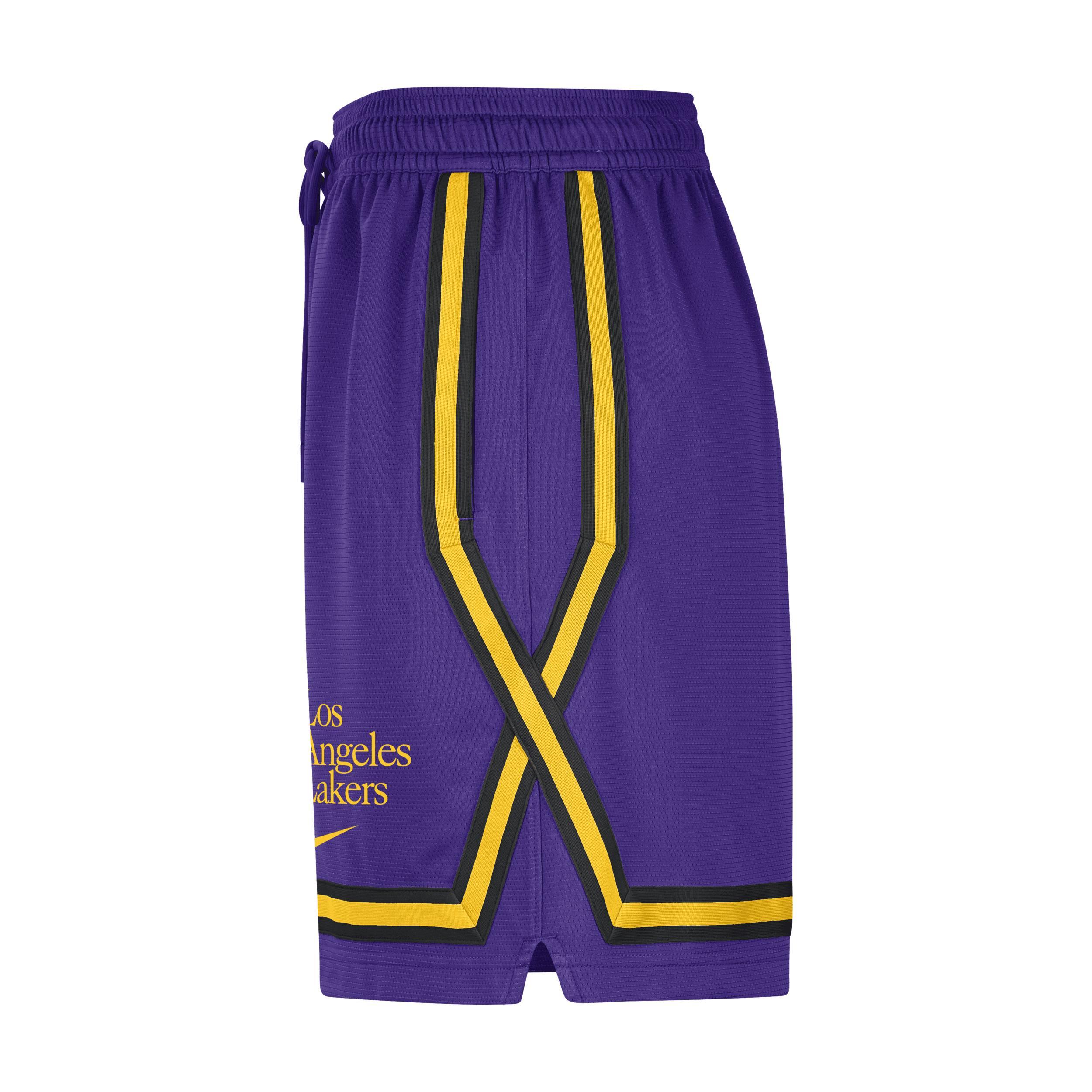 Los Angeles Lakers Fly Crossover Nike Women's Dri-FIT NBA Basketball Graphic Shorts Product Image