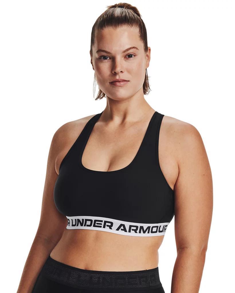 Women's Armour® Mid Crossback Sports Bra Product Image