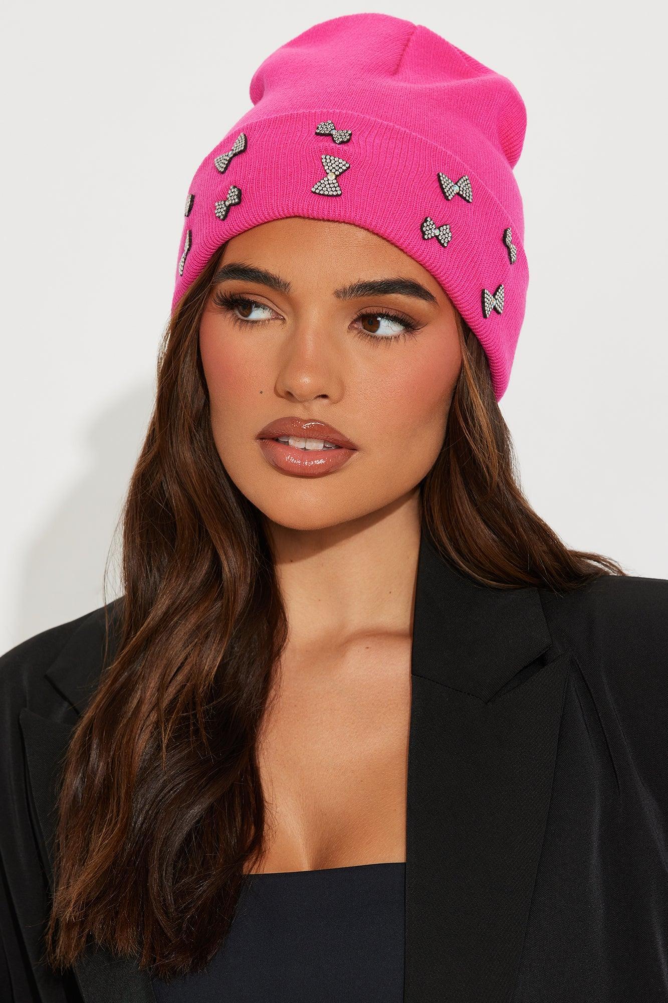 Dazzling Bows Beanie - Pink product image