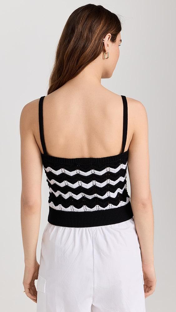 525 Izzie Chevron Stripe Bralette | Shopbop Product Image