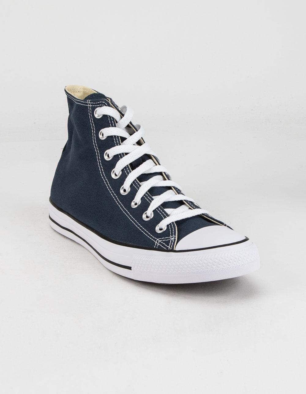 CONVERSE Chuck Taylor All Star Navy High Top Shoes Product Image