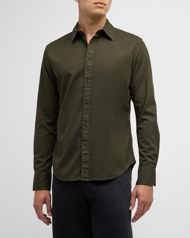 Mens Tomlin Cotton Button-Front Shirt Product Image