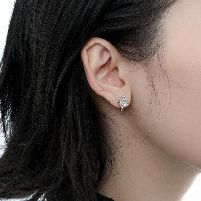 Star Faux Crystal Alloy Earring Product Image