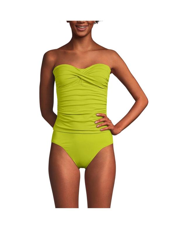 Lands End Womens Bandeau Tankini Swimsuit Top Product Image