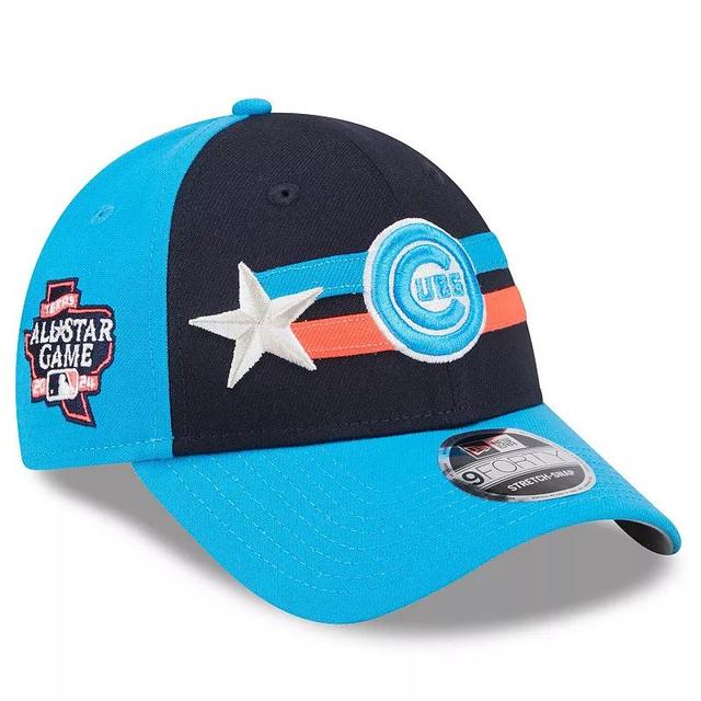 Mens New Era Chicago Cubs 2024 MLB All-Star Game 9FORTY Adjustable Hat, Blue Product Image