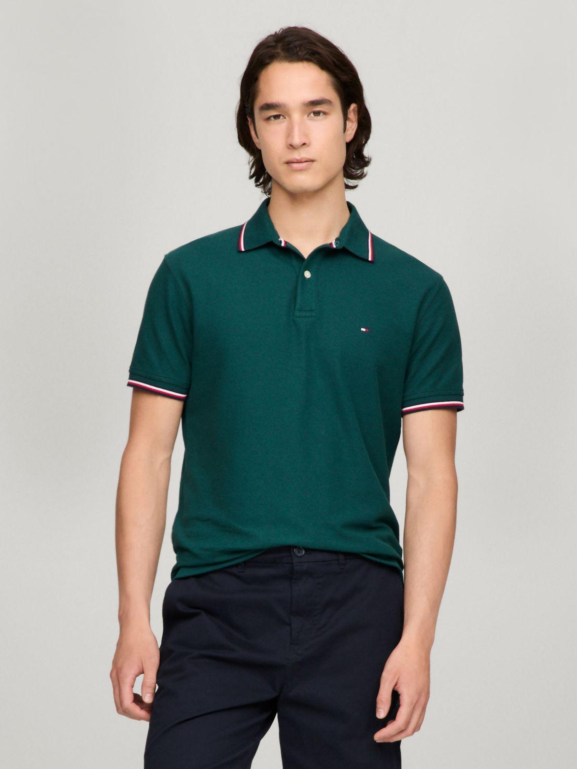 Tommy Hilfiger Men's Regular Fit Tommy Wicking Polo Product Image