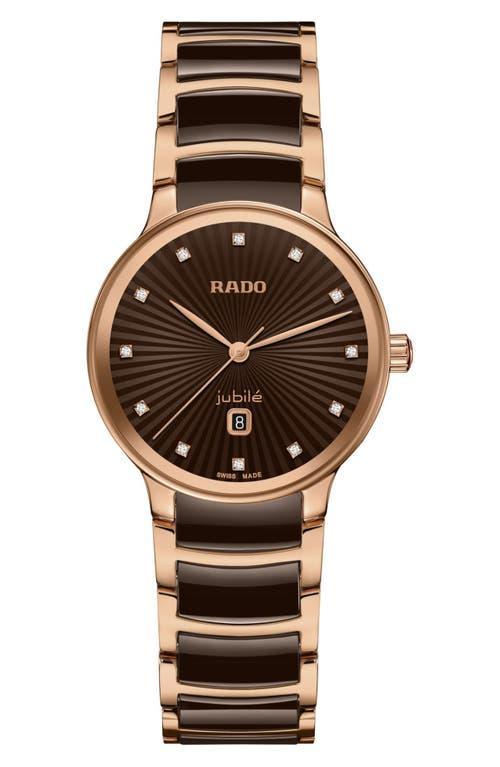 RADO Centrix Diamond Bracelet Watch, 30.5mm Product Image