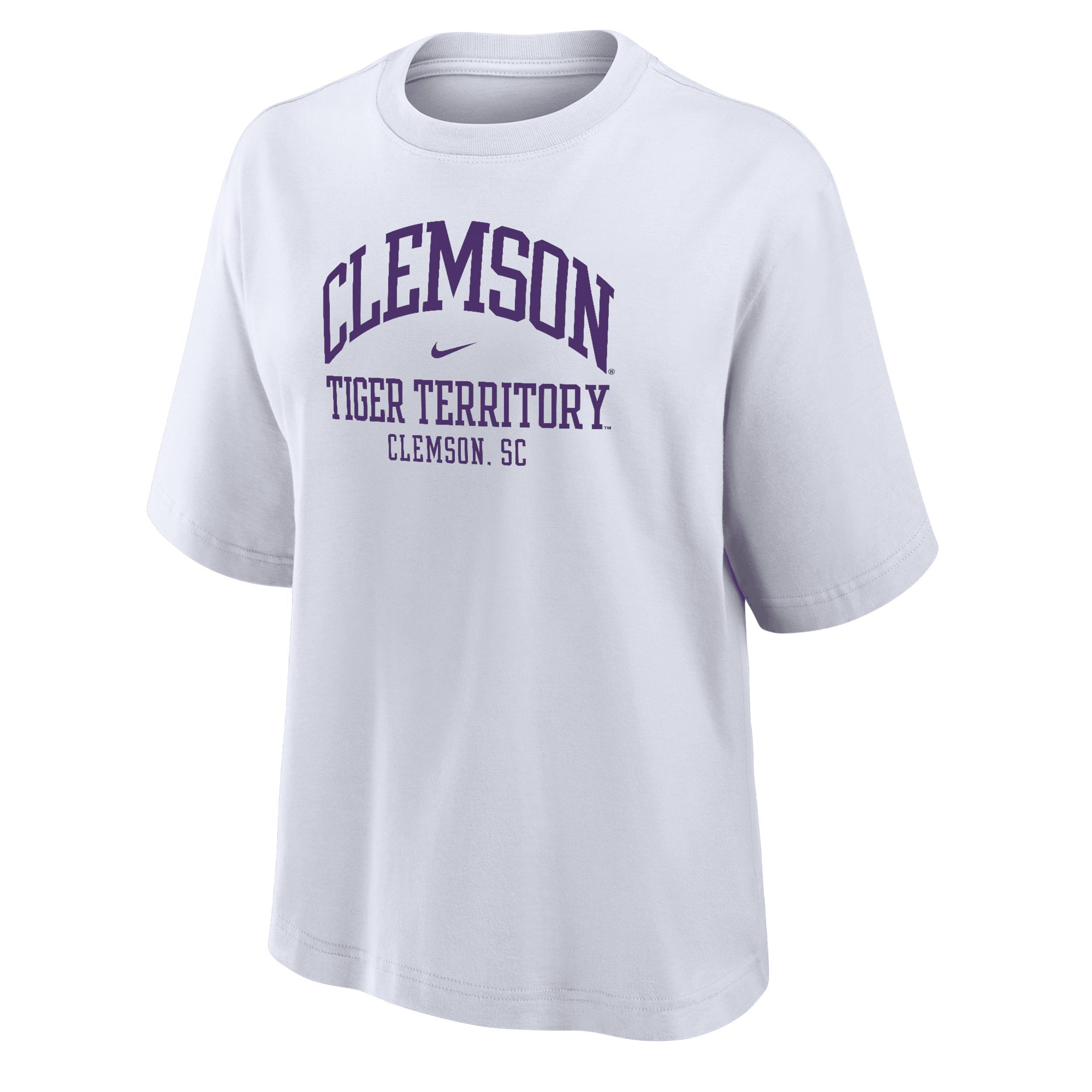 Clemson Nike Women's College Boxy T-Shirt Product Image