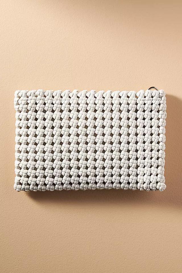 The Kalani Woven Knot Clutch: Faux Leather Edition Product Image