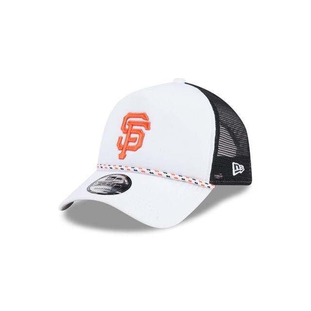 Chicago White Sox Court Sport 9FORTY A-Frame Trucker Hat Male Product Image