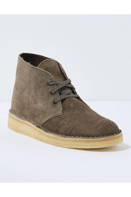 Clarks Mens Desert Coal Booties Mens Heather Gray 11 Product Image