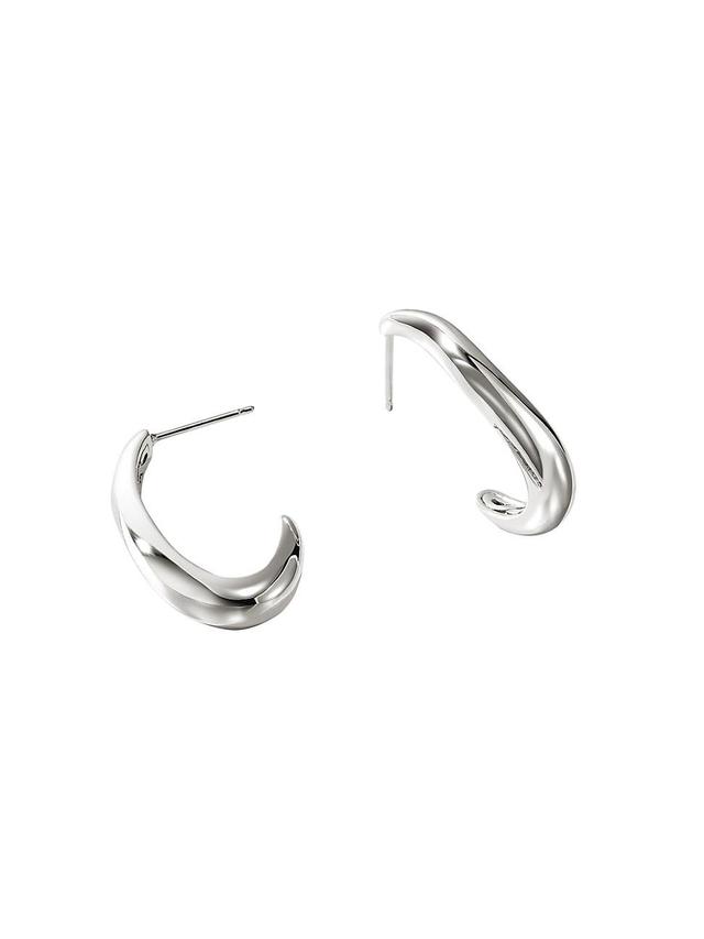 John Hardy Medium Surf J Hoop Earrings Product Image