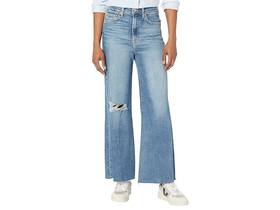 7 For All Mankind Ultra High-Rise Cropped Jo in Luxe Vintage Lyme (Luxe Vintage Lyme) Women's Jeans Product Image