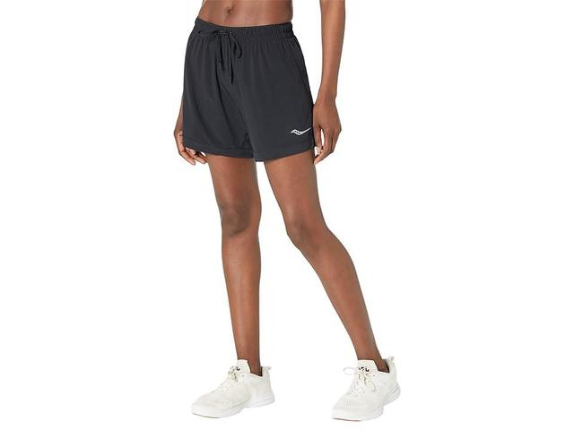 Saucony Outpace 5 Shorts Women's Clothing Product Image