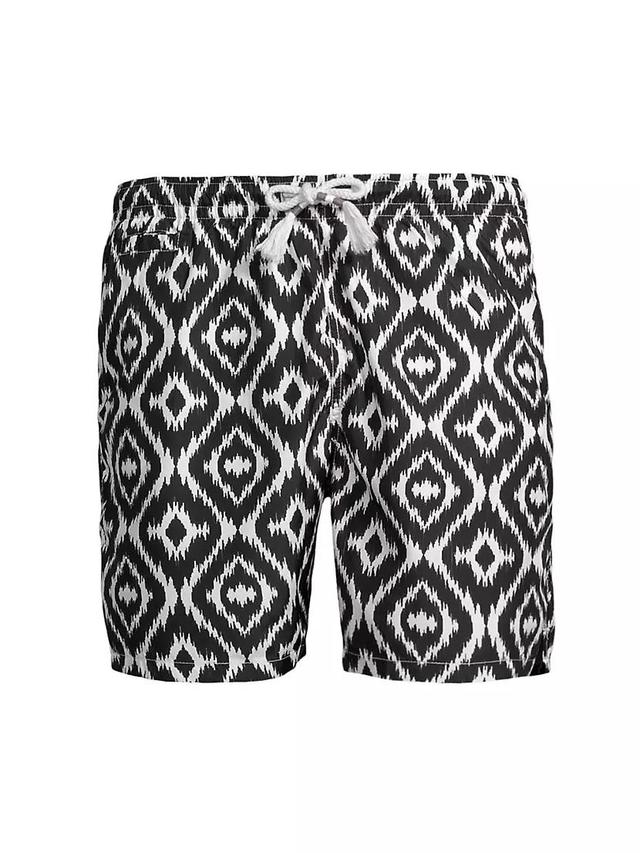 Geometric Swim Trunks Product Image