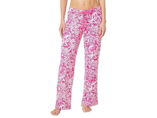 Lilly Pulitzer PJ Knit Pants (Passion Fruit Absolutely Flamazing) Women's Pajama Product Image