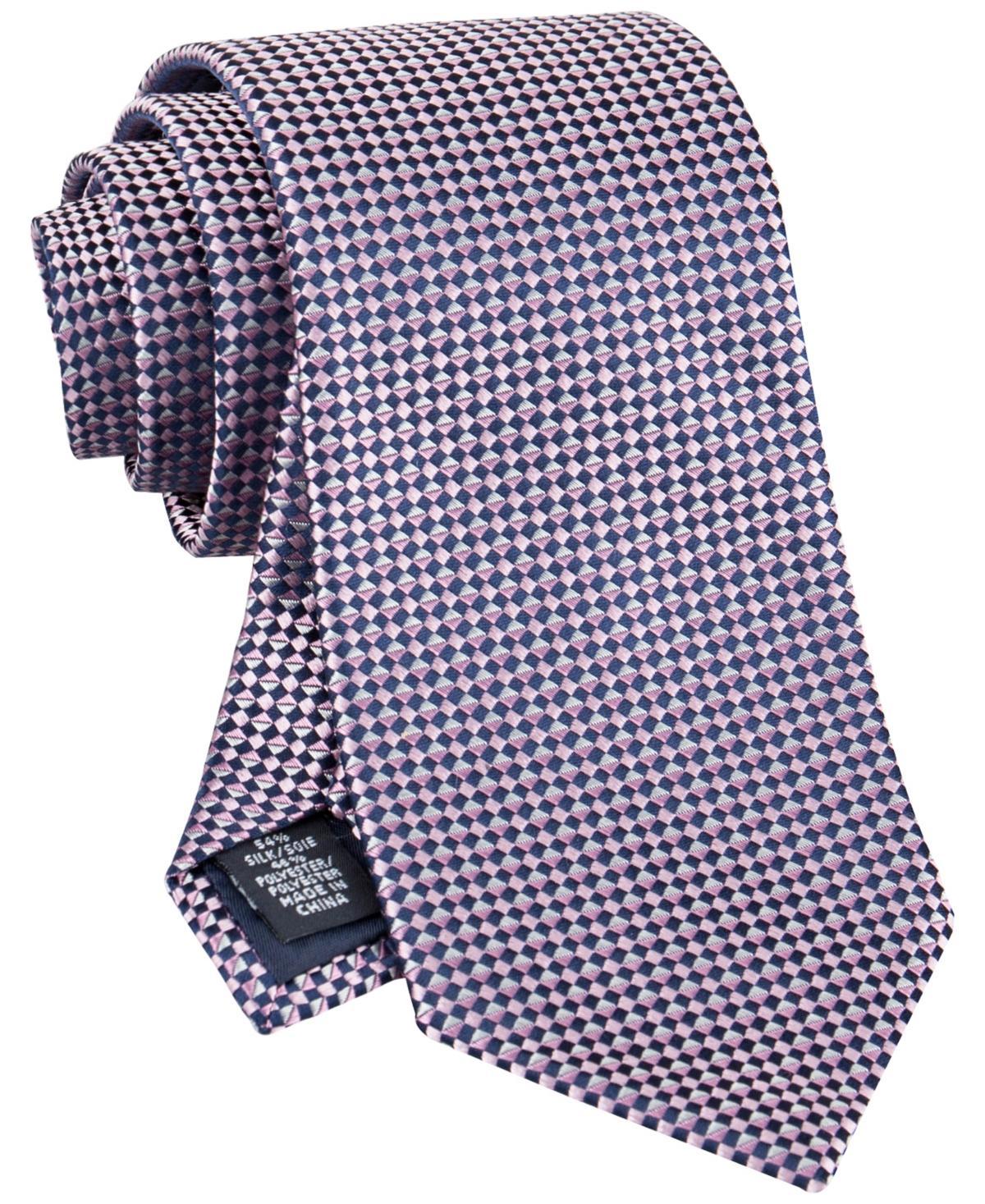 Tommy Hilfiger Mens Micro-Geo Tie - Navy Product Image