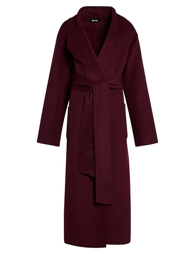 Womens Mavis Wool Coat Product Image