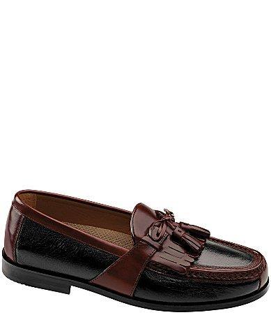 Johnston  Murphy Mens Aragon II Tassel Detail Loafers Product Image