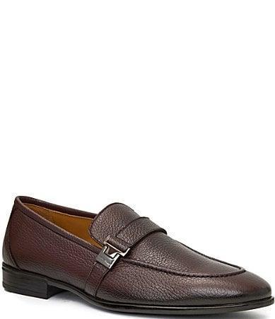 Bruno Magli Mens Arlo Slip On Buckle Loafers Product Image