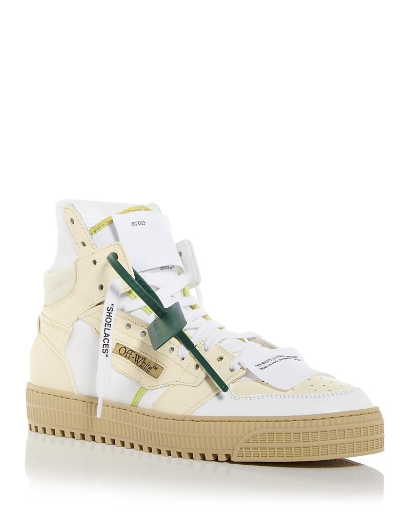 Off-White Mens 3-0 Off-Court High Top Sneakers Product Image